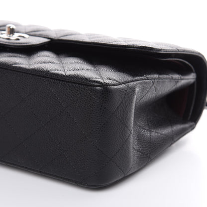 Chanel Caviar Quilted Jumbo Double Flap Black 9 of 10