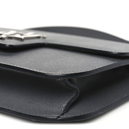 Alexander McQueen Calfskin Medium Insignia Flap Grey 9 of 9