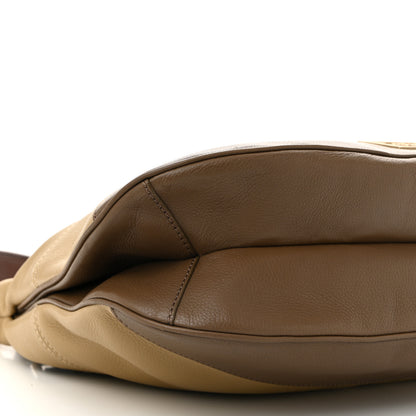 Givenchy Calfskin Double Handles Hobo Brown 9 of 13