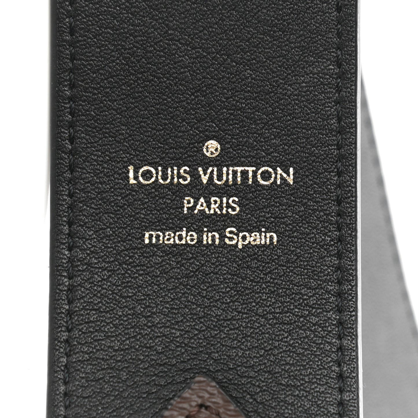 Monogram Bandouliere Shoulder Strap Black