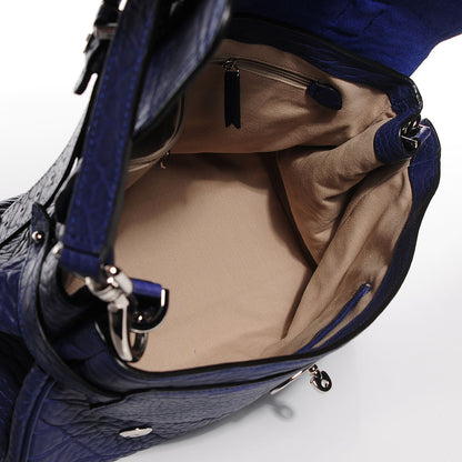 Mulberry Shrunken Calfskin Medium Alexa Indigo 5 of 12