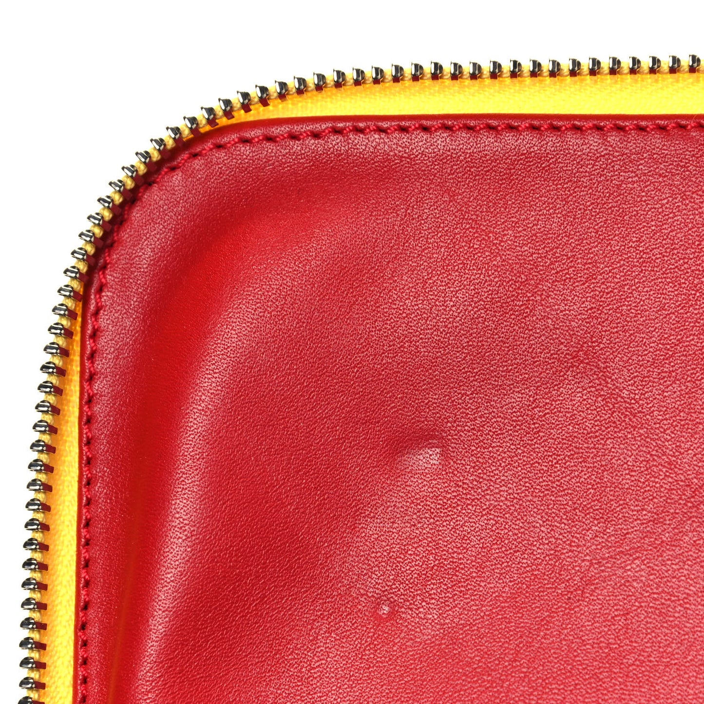 Calf Spiked Cris iPad Case Yellow