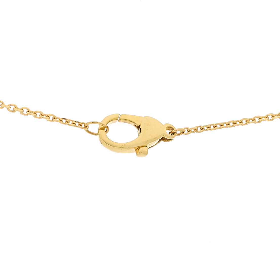Harry Winston 18K Yellow Gold Diamond Winston Gates Pendant Necklace 4 of 6