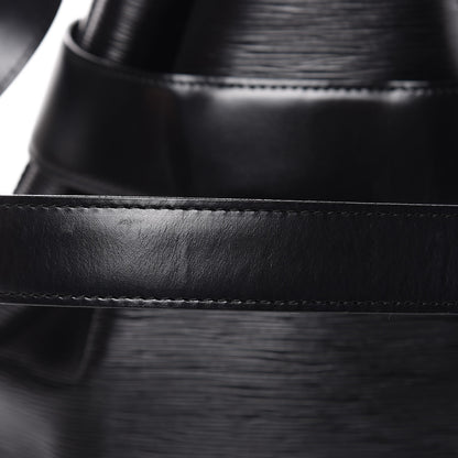Louis Vuitton Epi Sac D'Epaule Black 11 of 12