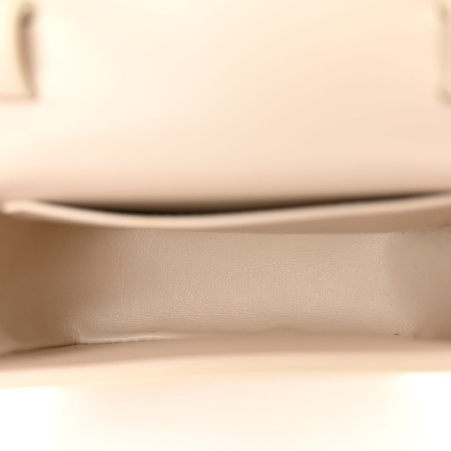 Shiny Calfskin Mini Triomphe Rice
