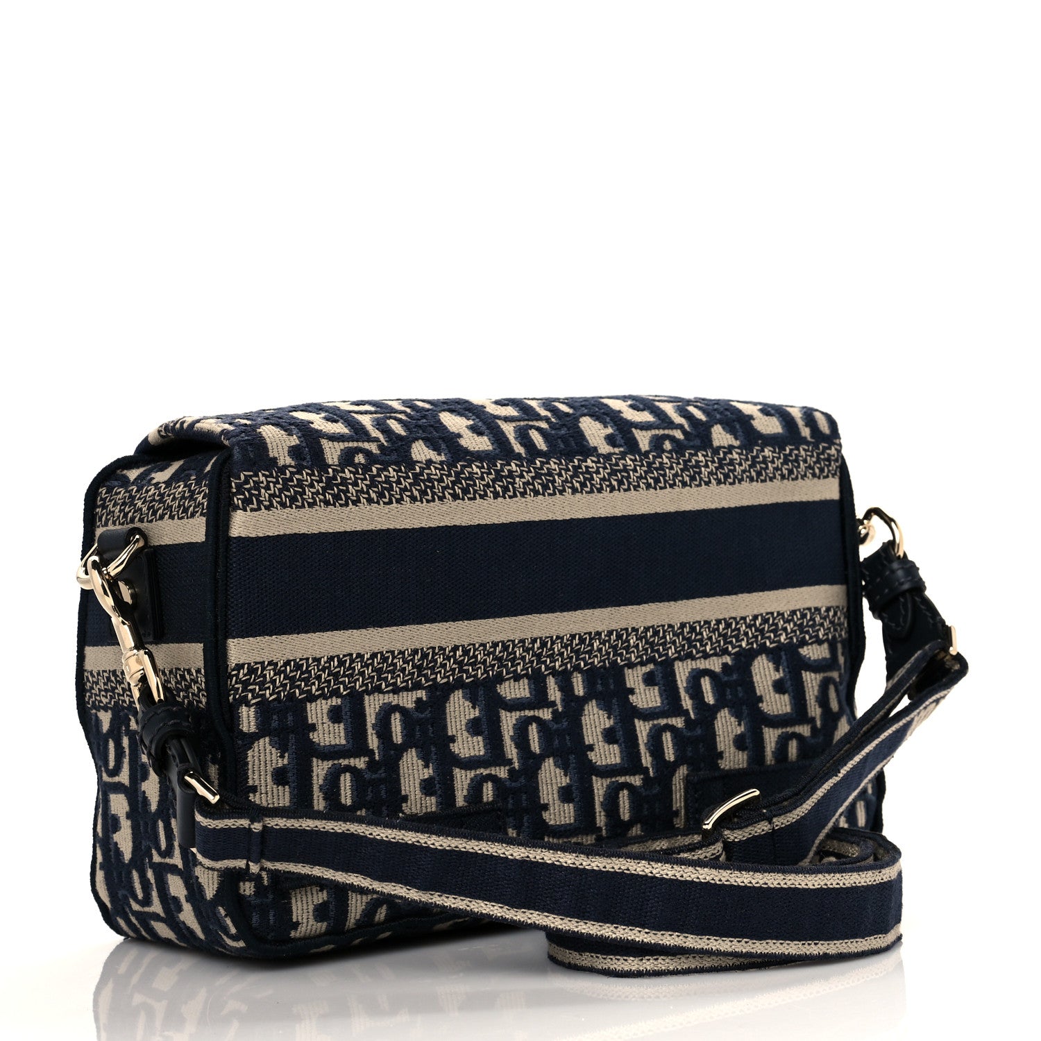 Christian Dior Oblique Small Diorcamp Bag Blue 1042030 – FASHIONPHILE