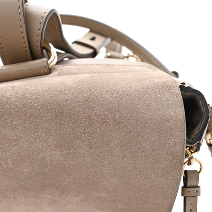 Chloe Suede Calfskin Medium Faye Backpack Motty Grey 11 of 11