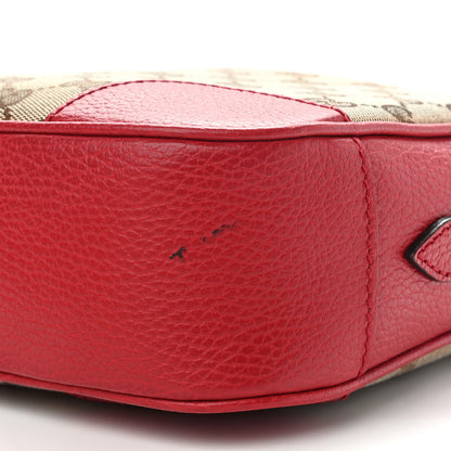 Gucci Monogram Mini Bree Messenger Bag Red 9 of 14