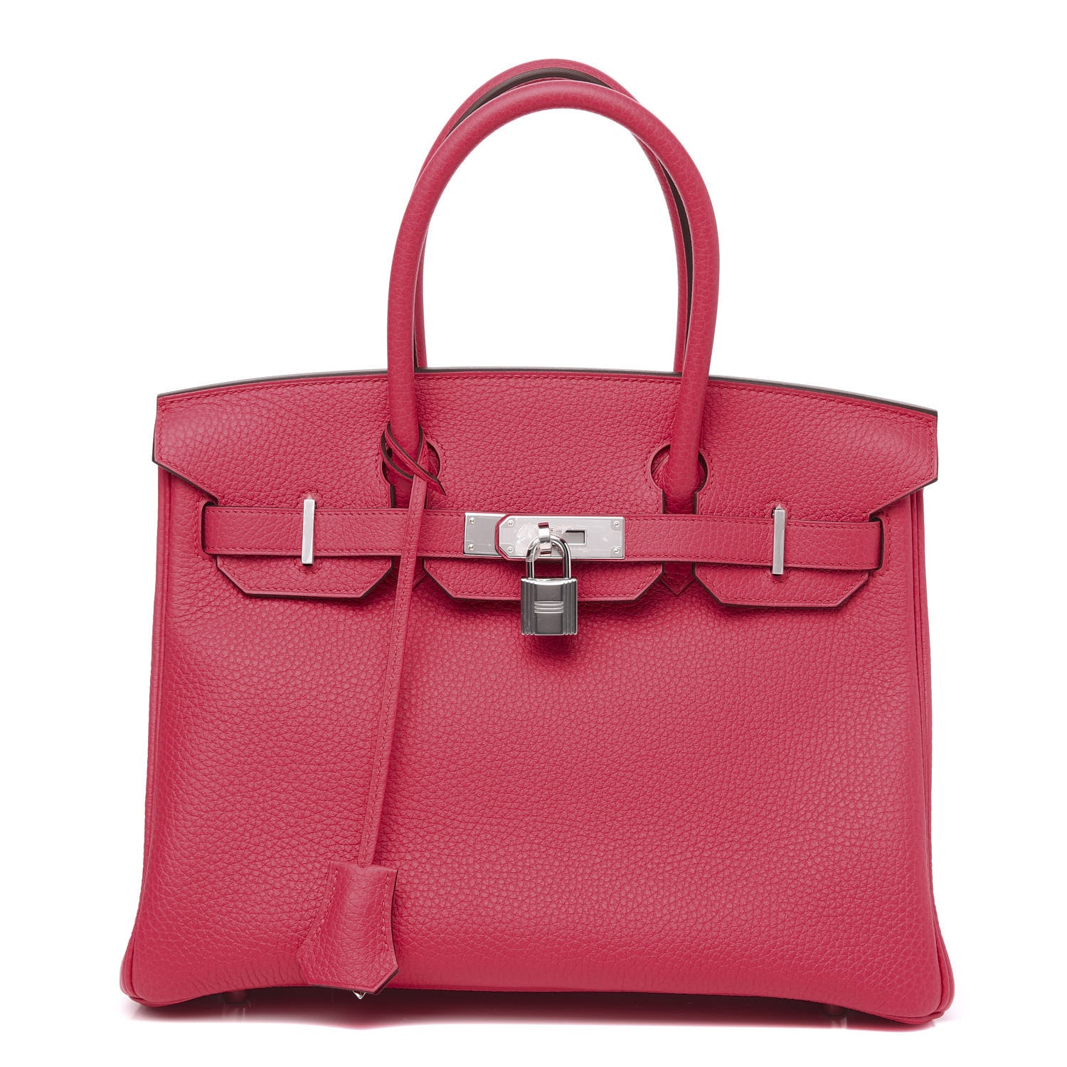 Hermes Taurillon Clemence Birkin 30 Rose Extreme 1 of 10