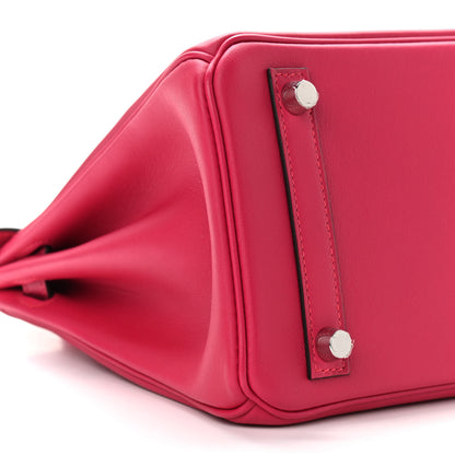 Hermes Swift Birkin 25 Framboise 9 of 11