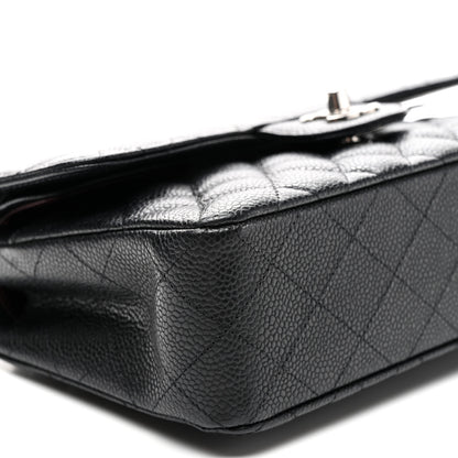Chanel Caviar Quilted Small Double Flap Black 9 of 10