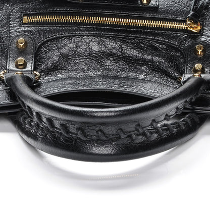 Balenciaga Agneau Classic Gold Hardware City Black 5 of 8