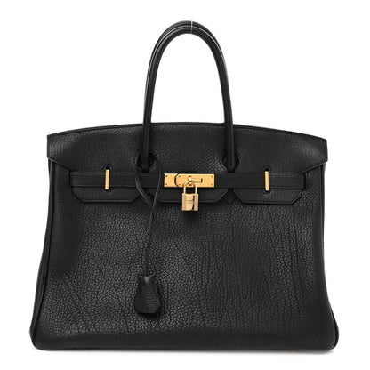 Hermes Fjord Birkin 35 Black 1 of 12
