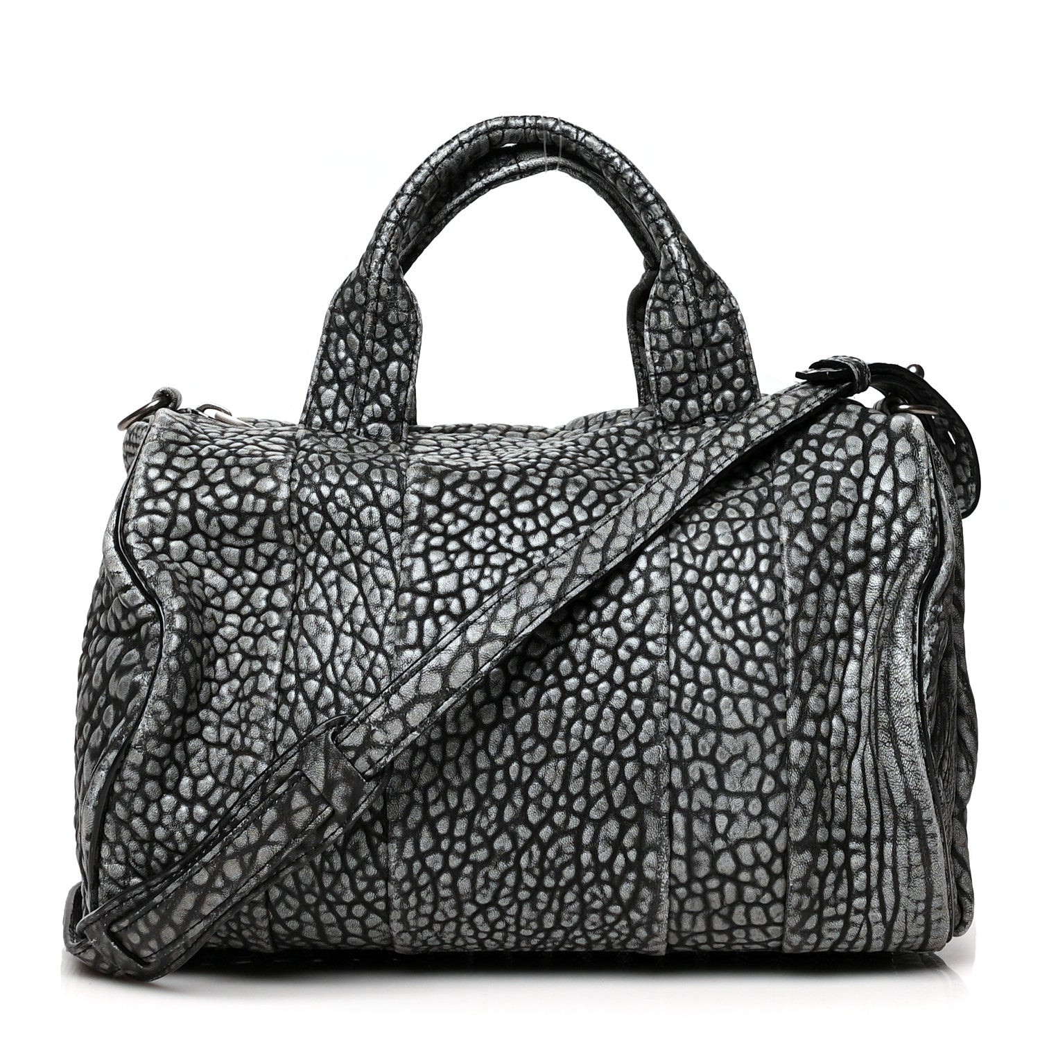 Alexander Wang Pebbled Lambskin Rocco Silver Hardware 1 of 8