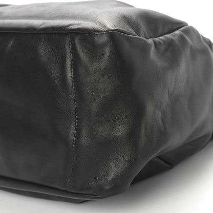 Prada Nappa Frills Tote Black 9 of 9