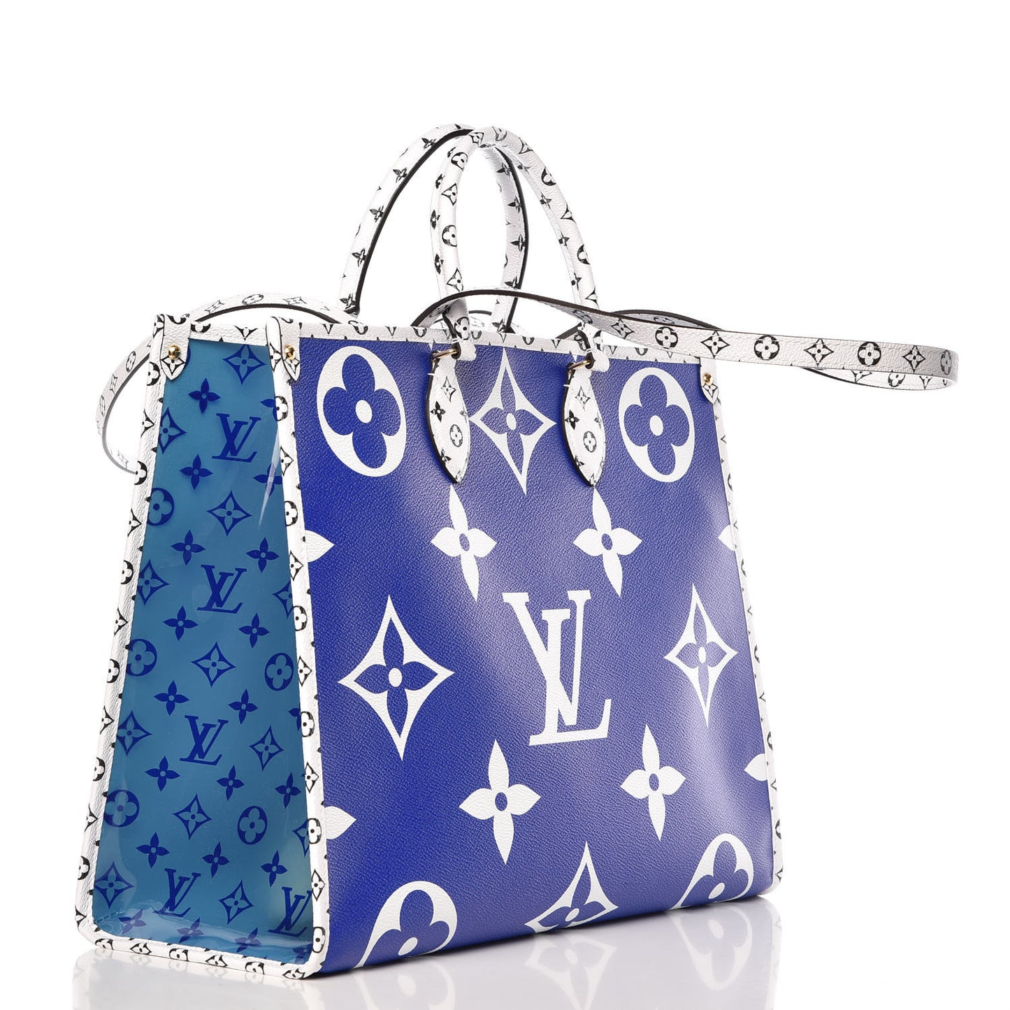 Monogram Giant Portofino Beach Onthego Blue