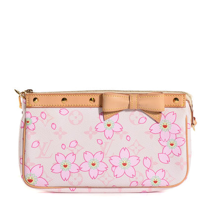 Louis Vuitton Monogram Cherry Blossom Pochette Accessories Pink 1 of 7