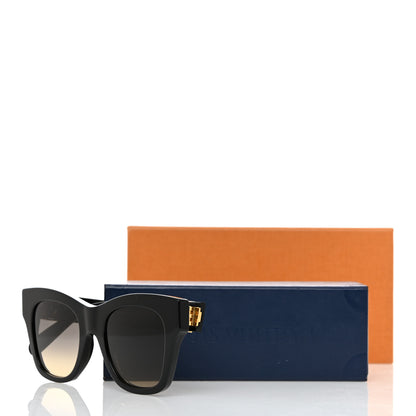 Louis Vuitton Acetate Square Sunglasses Z1516W Black 7 of 7