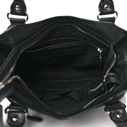 Balenciaga Agneau Giant 12 Silver Hardware Town Black 4 of 9
