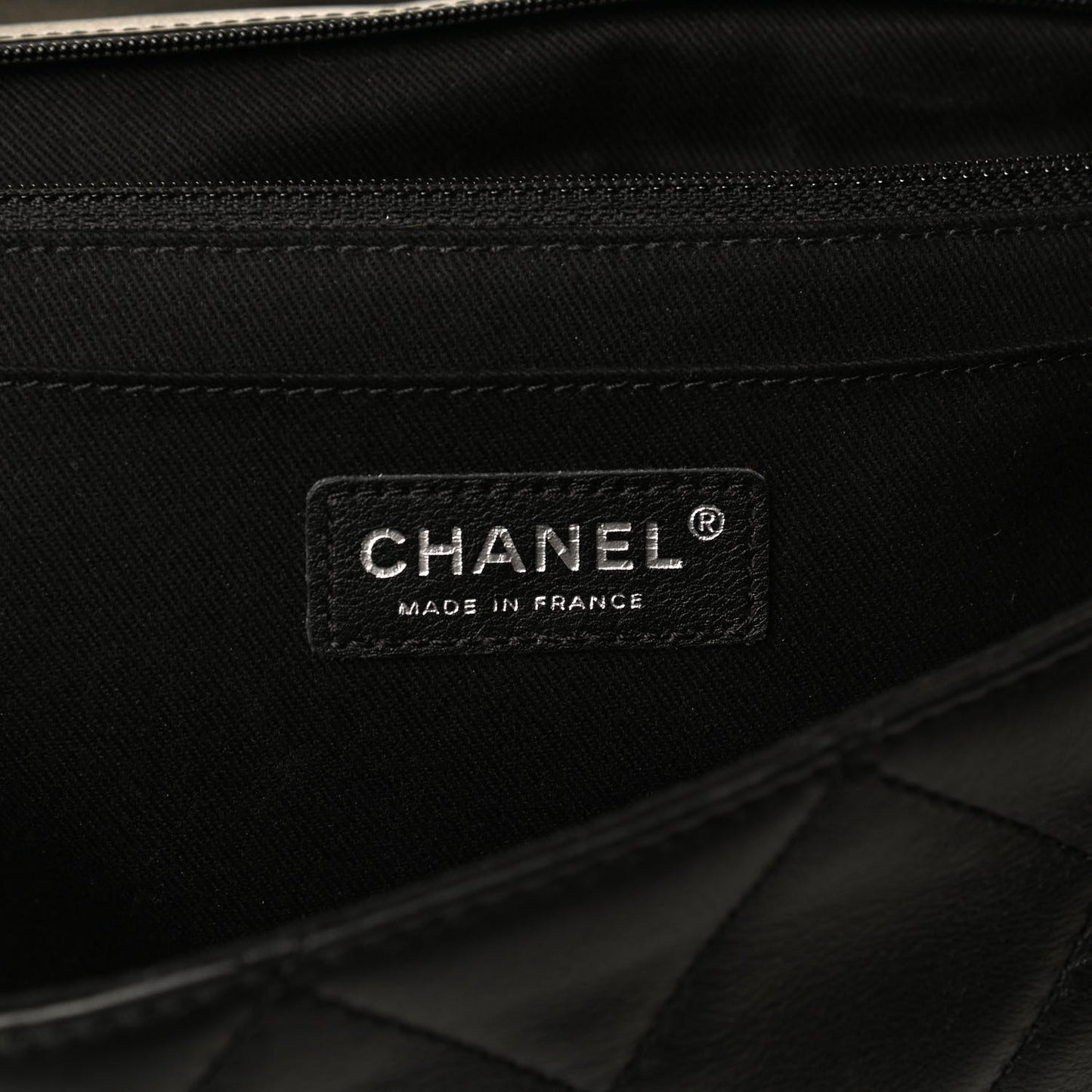 Calfskin Quilted In The Business Flap Bag Black