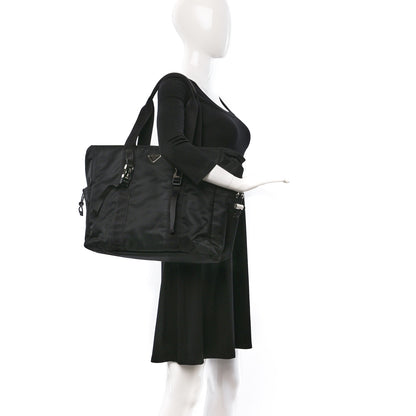 Prada Tessuto Nylon Montagna Tote Black 2 of 8