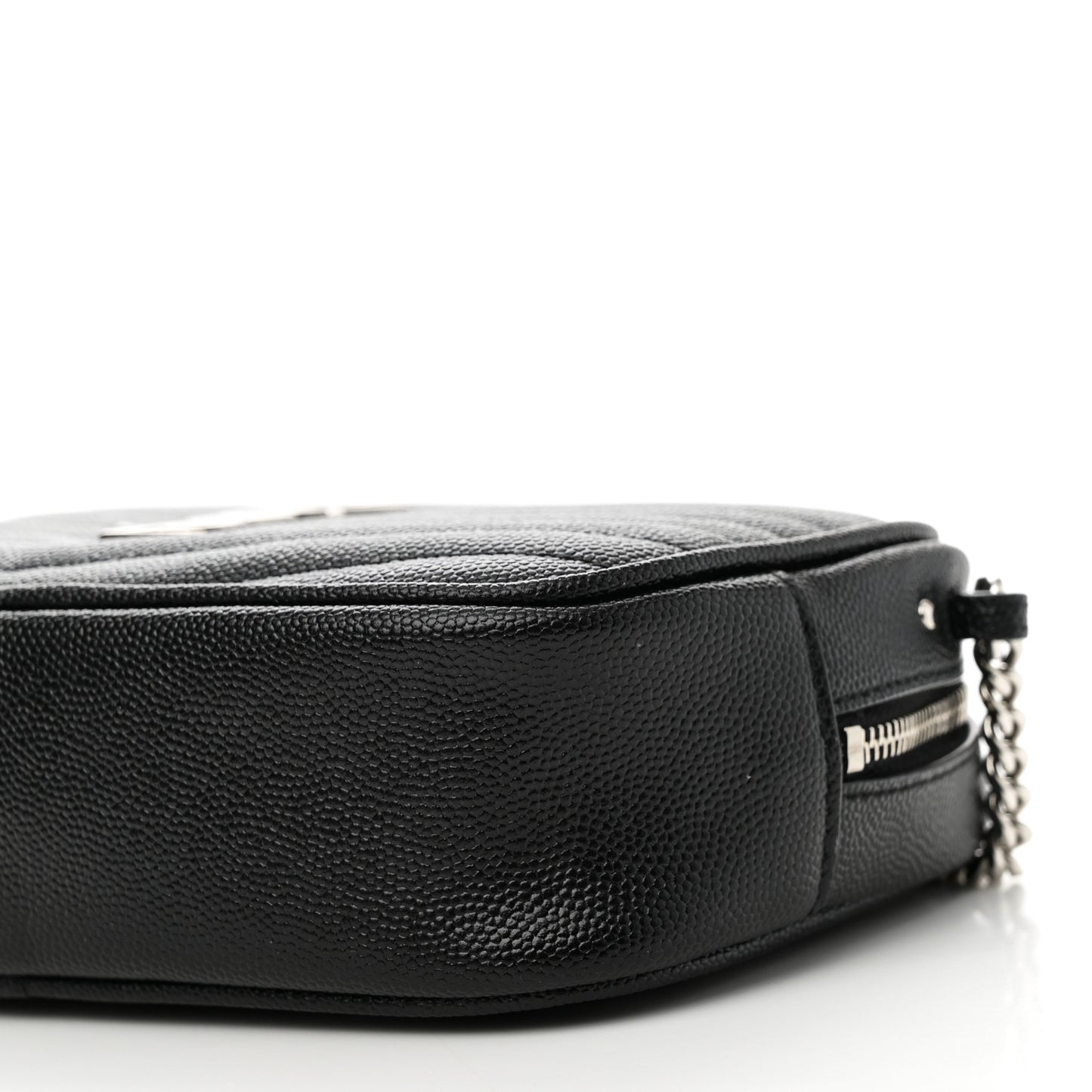 Grain De Poudre Matelasse Monogram Mini Lou Camera Bag Black