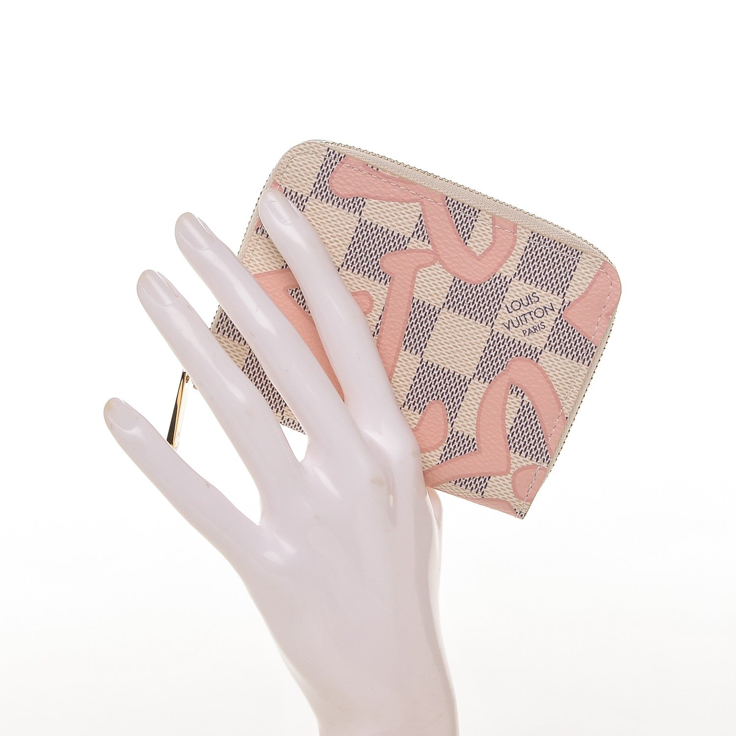 Louis Vuitton Damier Azur Tahitienne Zippy Coin Purse 2 of 6