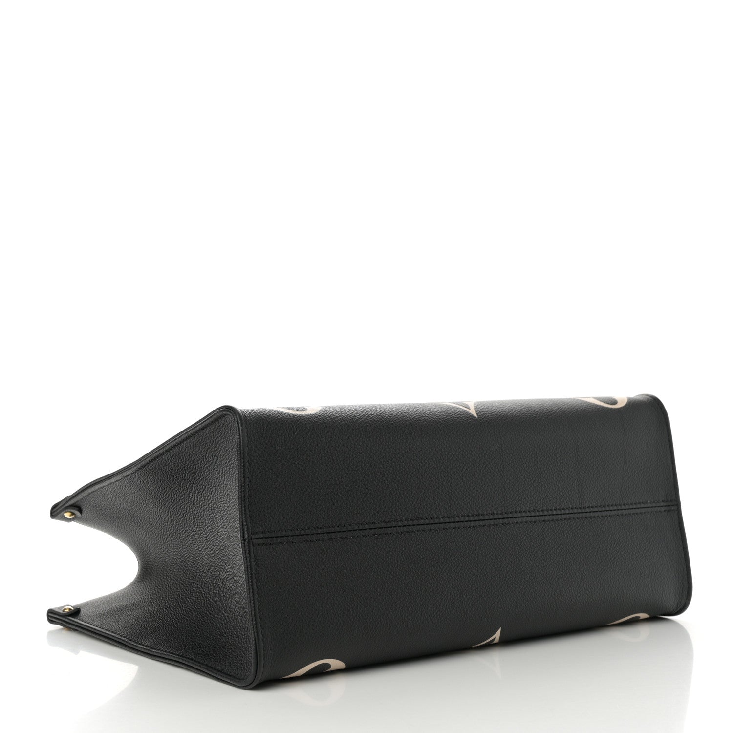 Louis Vuitton Empreinte Monogram Giant Onthego MM Black Beige 4 of 9