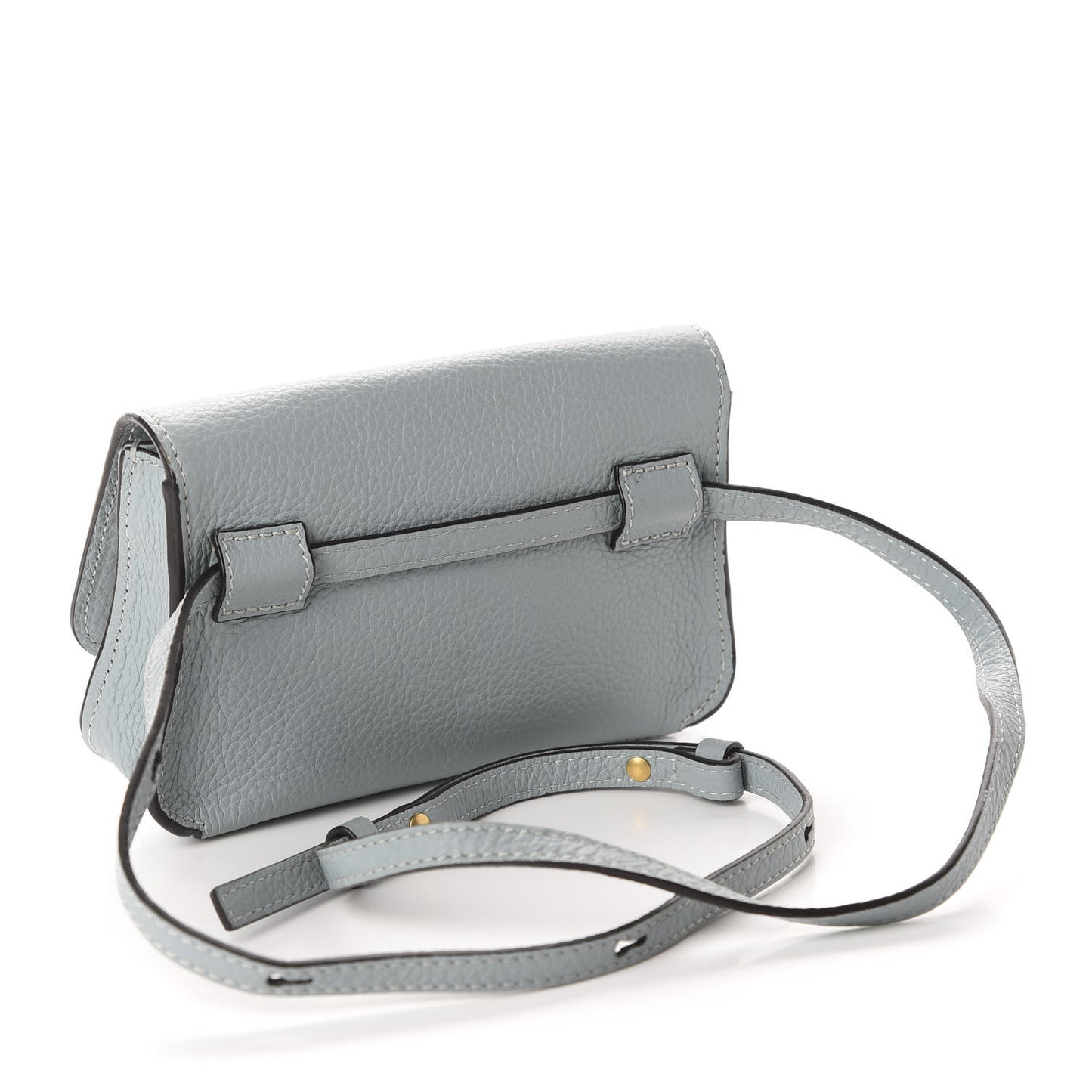 Calfskin Marcie Convertible Belt Bag Faded Blue