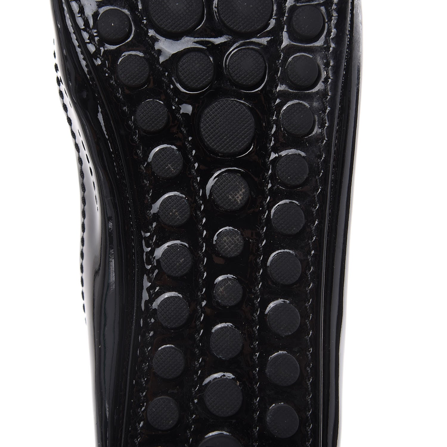 Louis Vuitton Patent Calfskin Oxford Ballerina Flats 38.5 Black 10 of 10