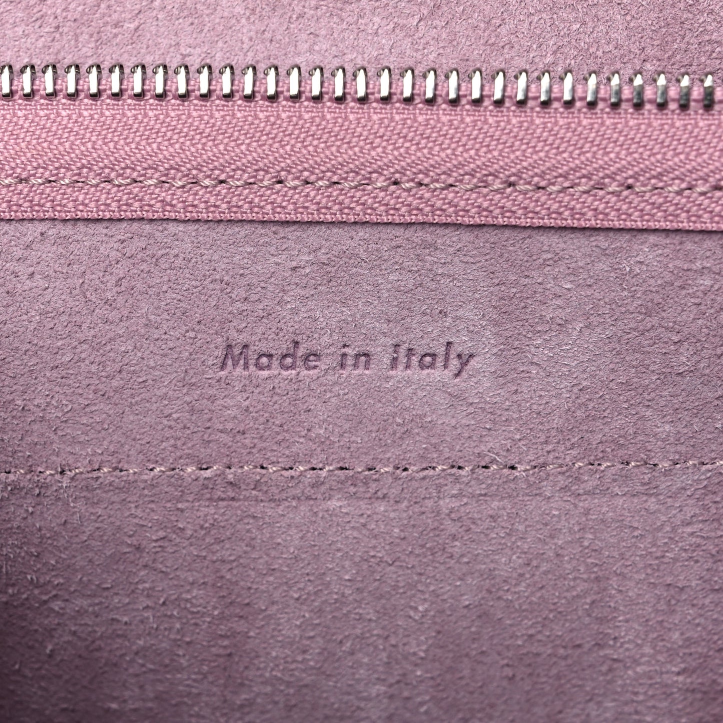 Grained Calfskin Nano Belt Bag Antique Rose