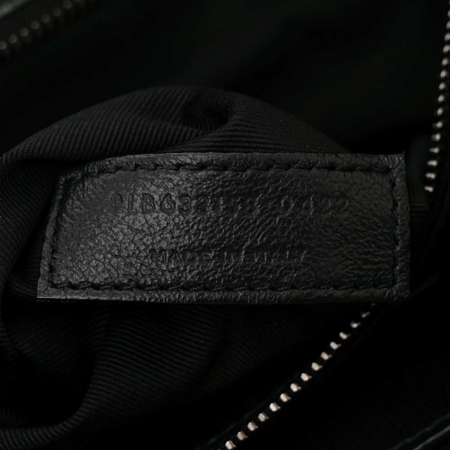 Crinkled Calfskin Matelasse Monogram Medium Niki Chain Satchel Military Olive