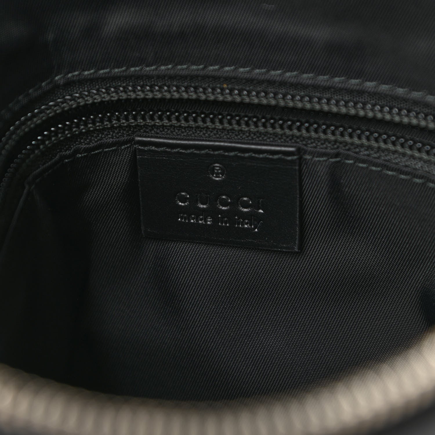 Gucci GG Supreme Monogram Web Messenger Bag Black 6 of 11