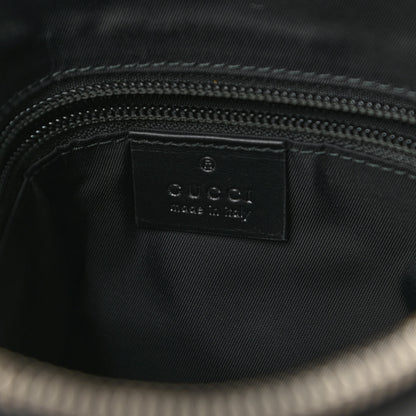 Gucci GG Supreme Monogram Web Messenger Bag Black 6 of 11