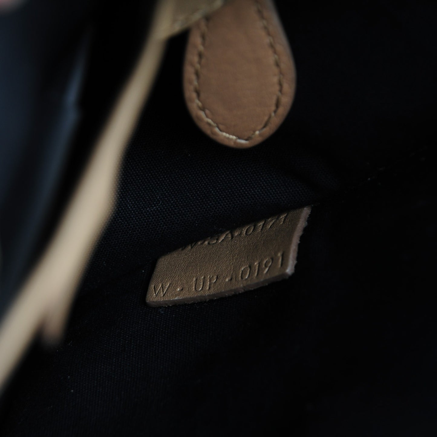 Smooth Calfskin Nano Luggage Camel