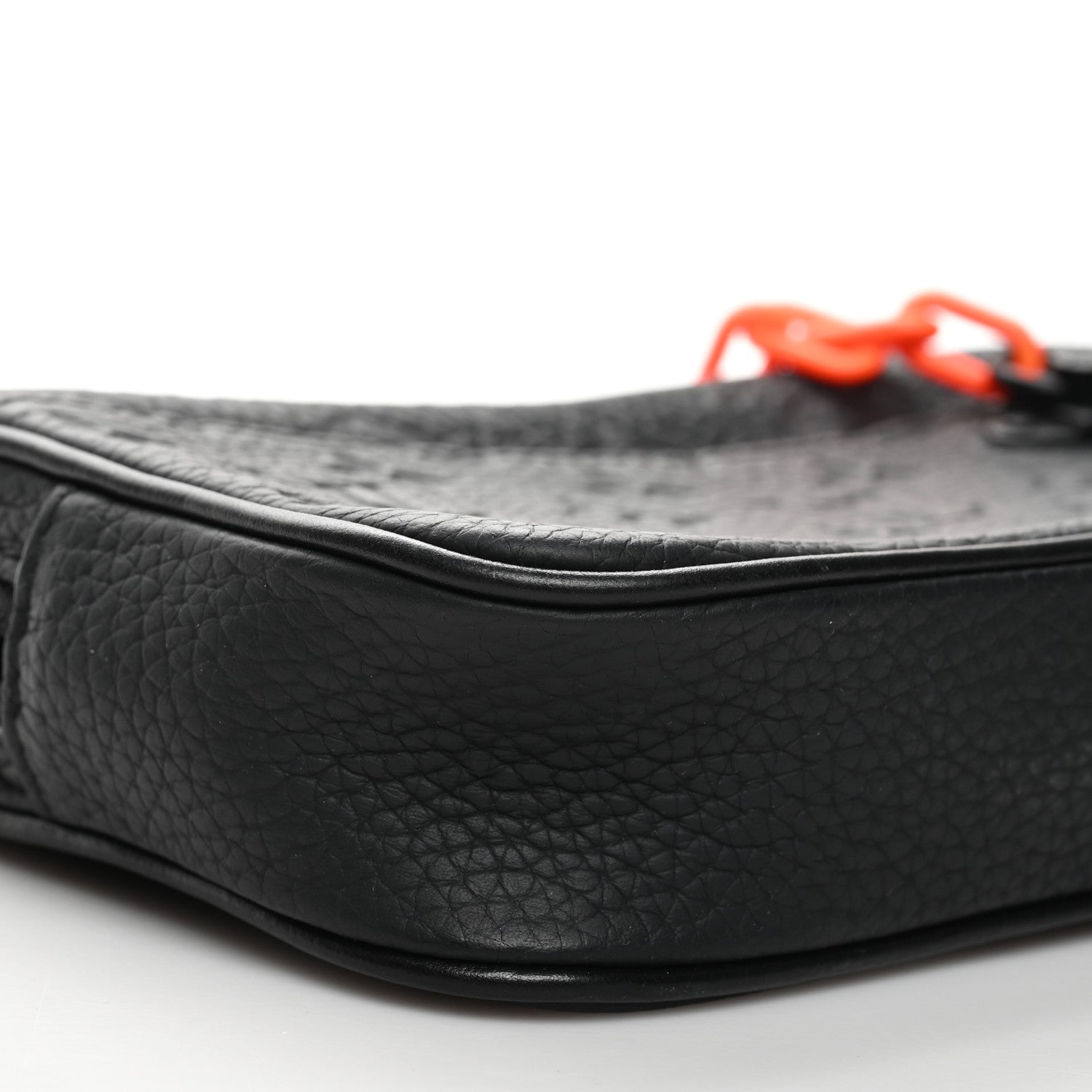 Louis Vuitton Taurillon Monogram Uniformes Solar Ray Soft Pochette Volga Belt Bag Black 7 of 10