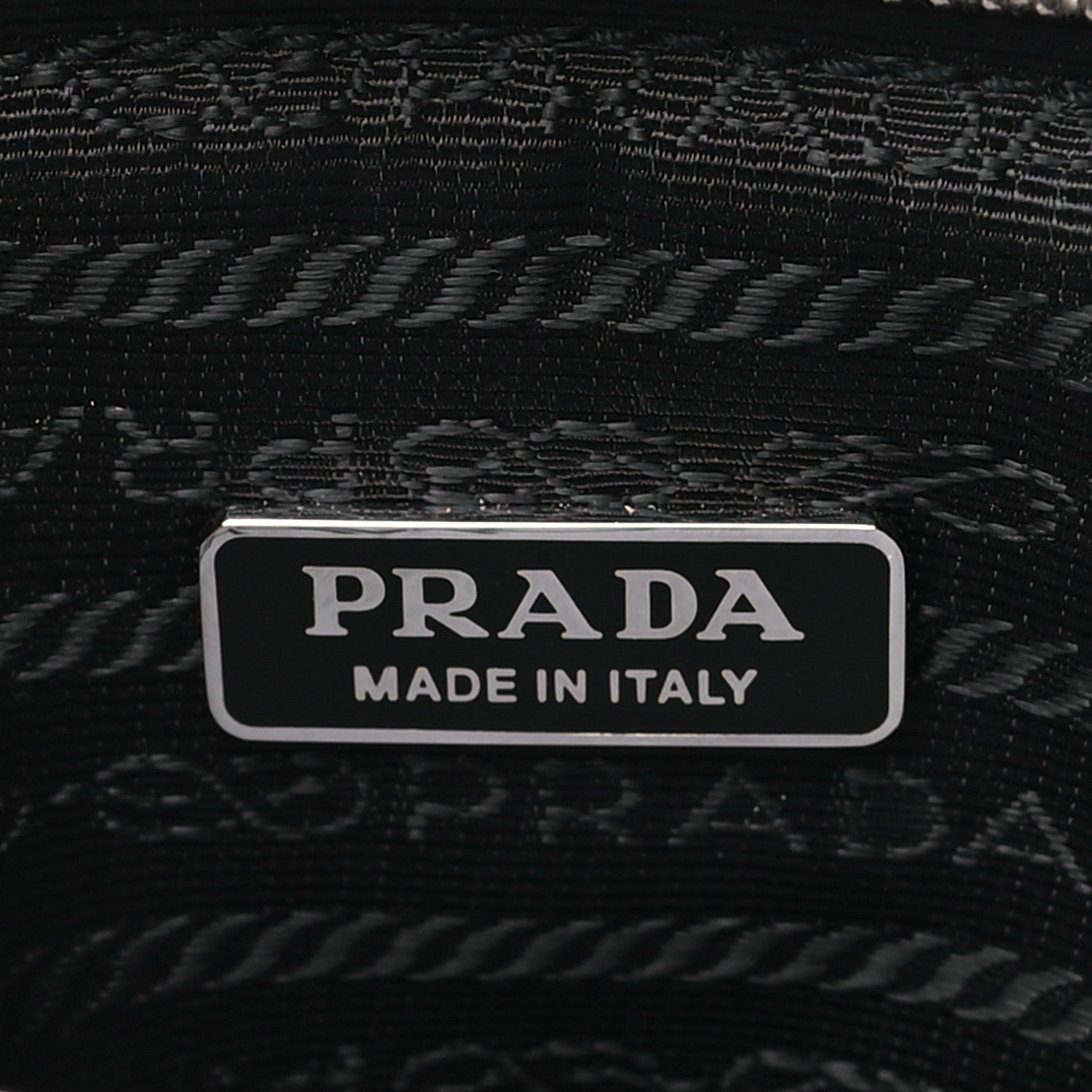 Prada Soft Calfskin Stitched Diagramme Wristlet Pouch White 6 of 12