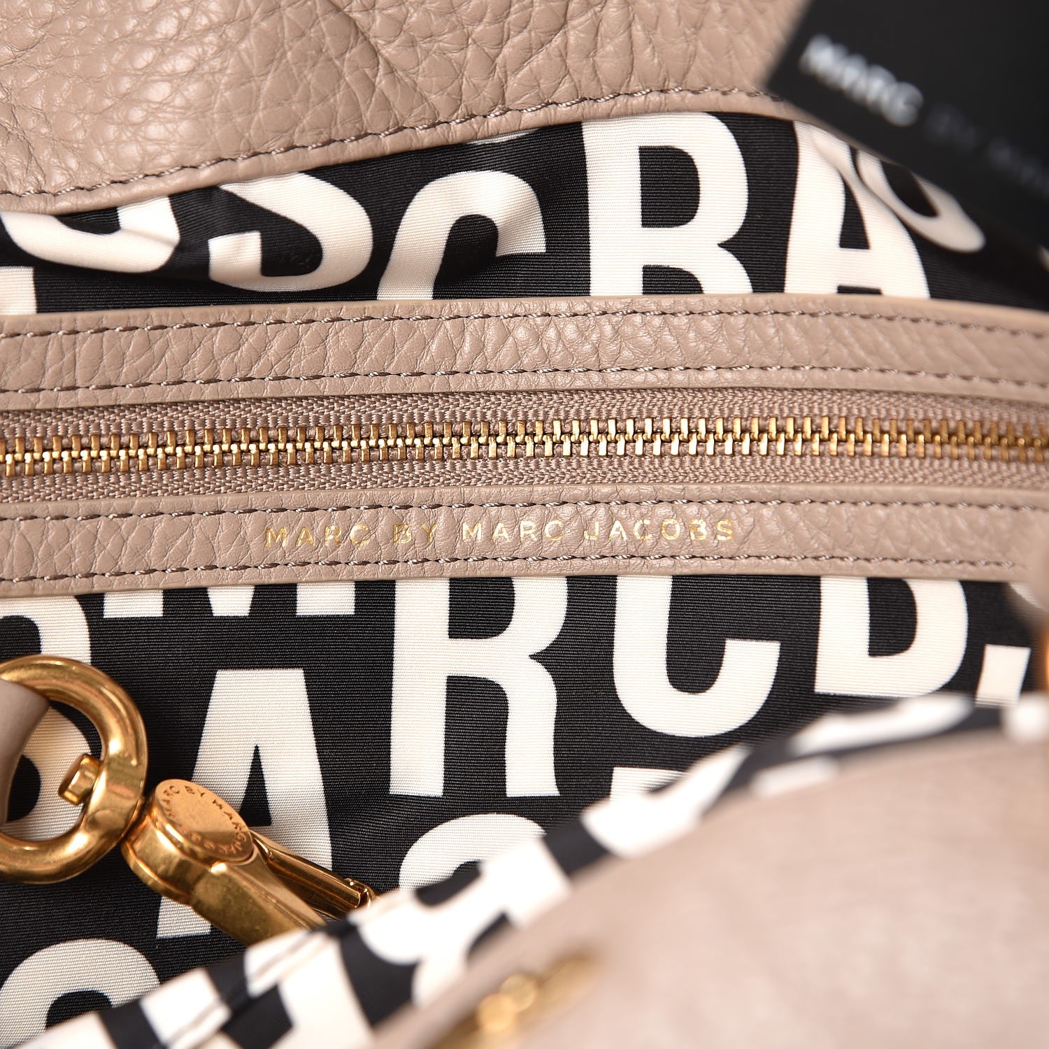 Marc Jacobs MARC by Calfskin Classic Q Francesca Tote Bag Cement 7 of 8