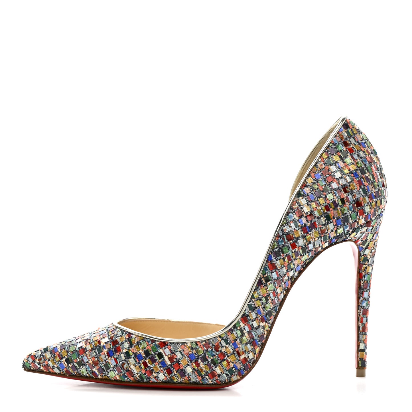 Tresse Vitraux Specchio Iriza 100 Pumps 39 Multicolor Silver
