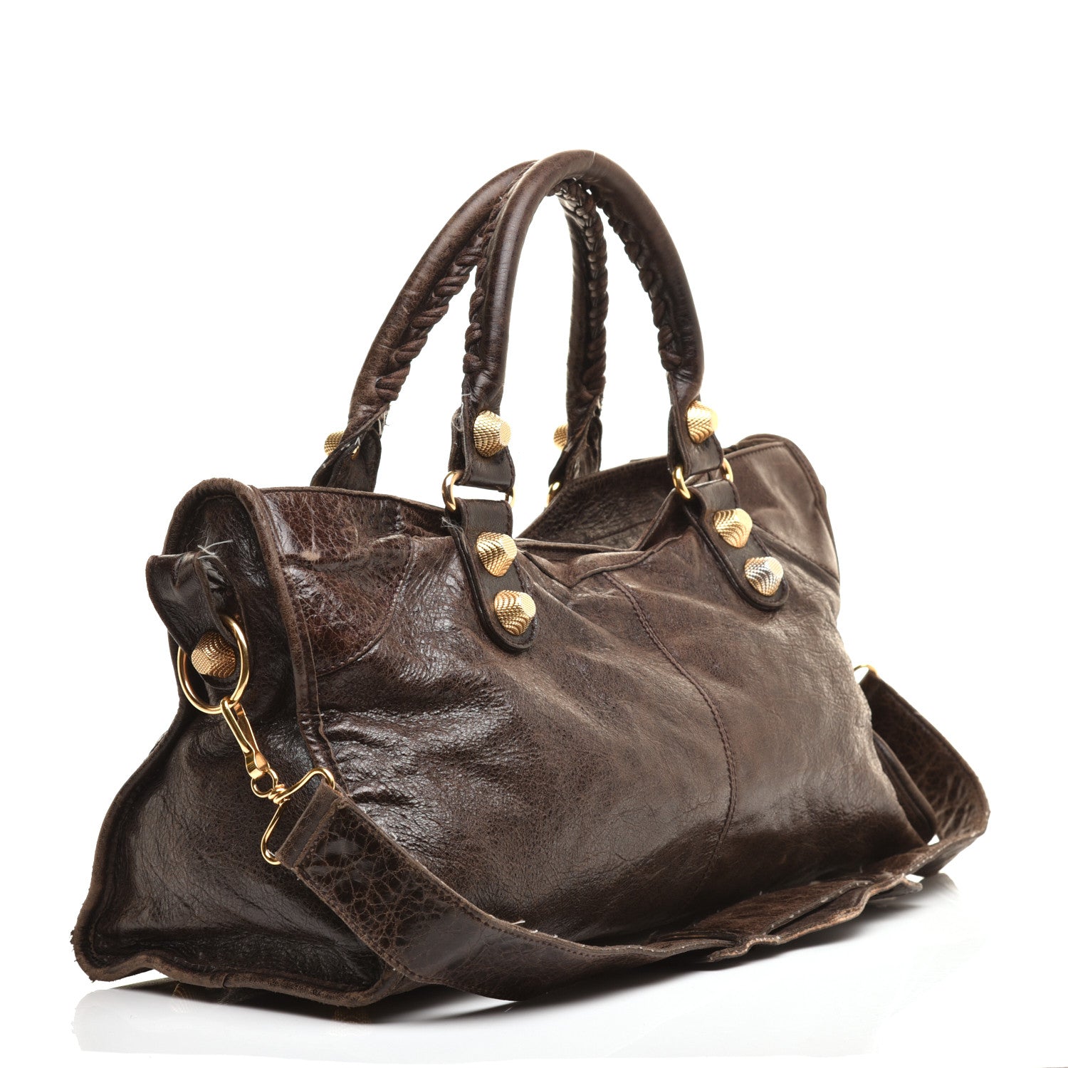 Balenciaga Chevre Giant 21 Gold Hardware Part Time Truffle 3 of 10