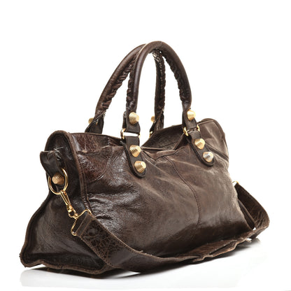 Balenciaga Chevre Giant 21 Gold Hardware Part Time Truffle 3 of 10
