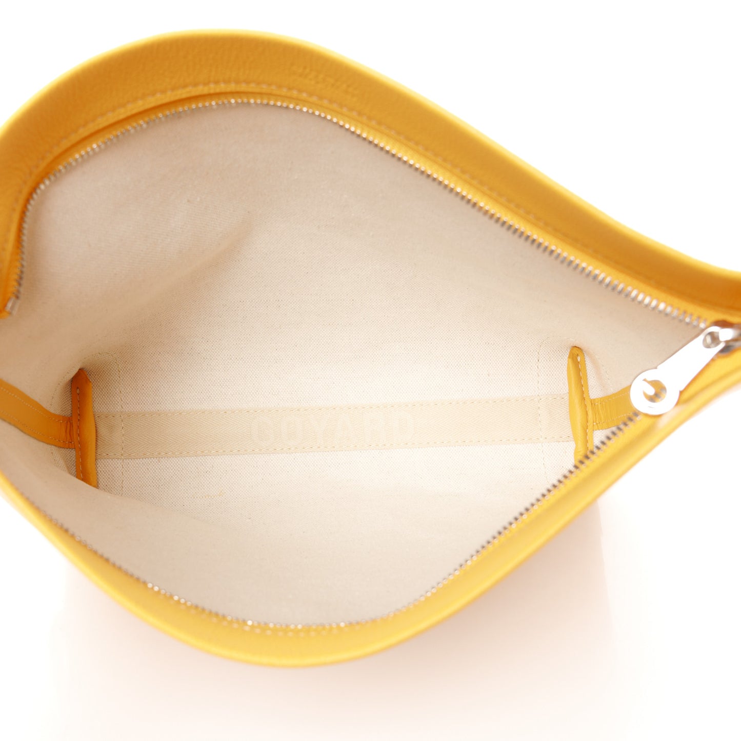 Goyardine Conti Pouch Yellow