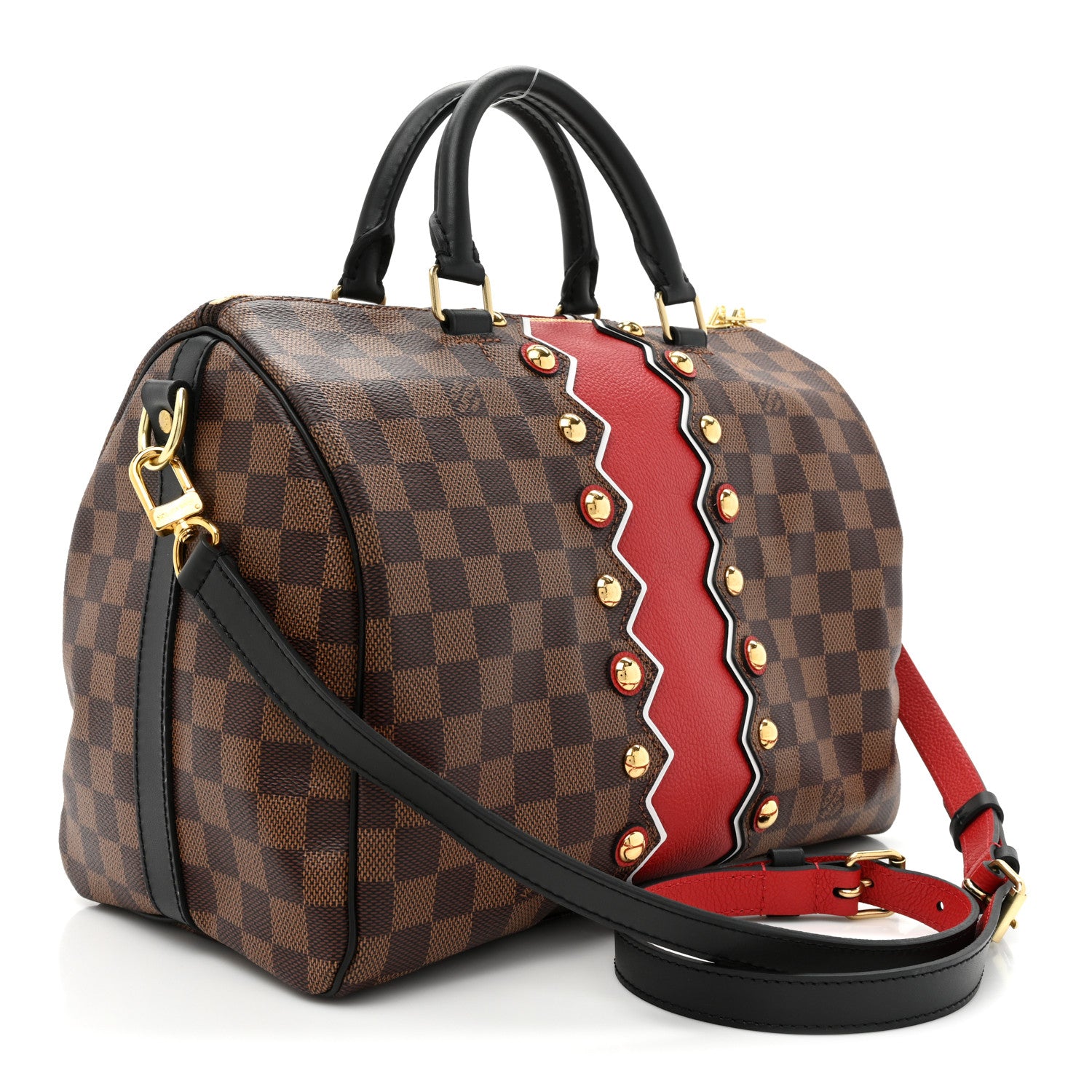 Louis Vuitton Damier Ebene Karakoram Speedy Bandouliere 30 3 of 9