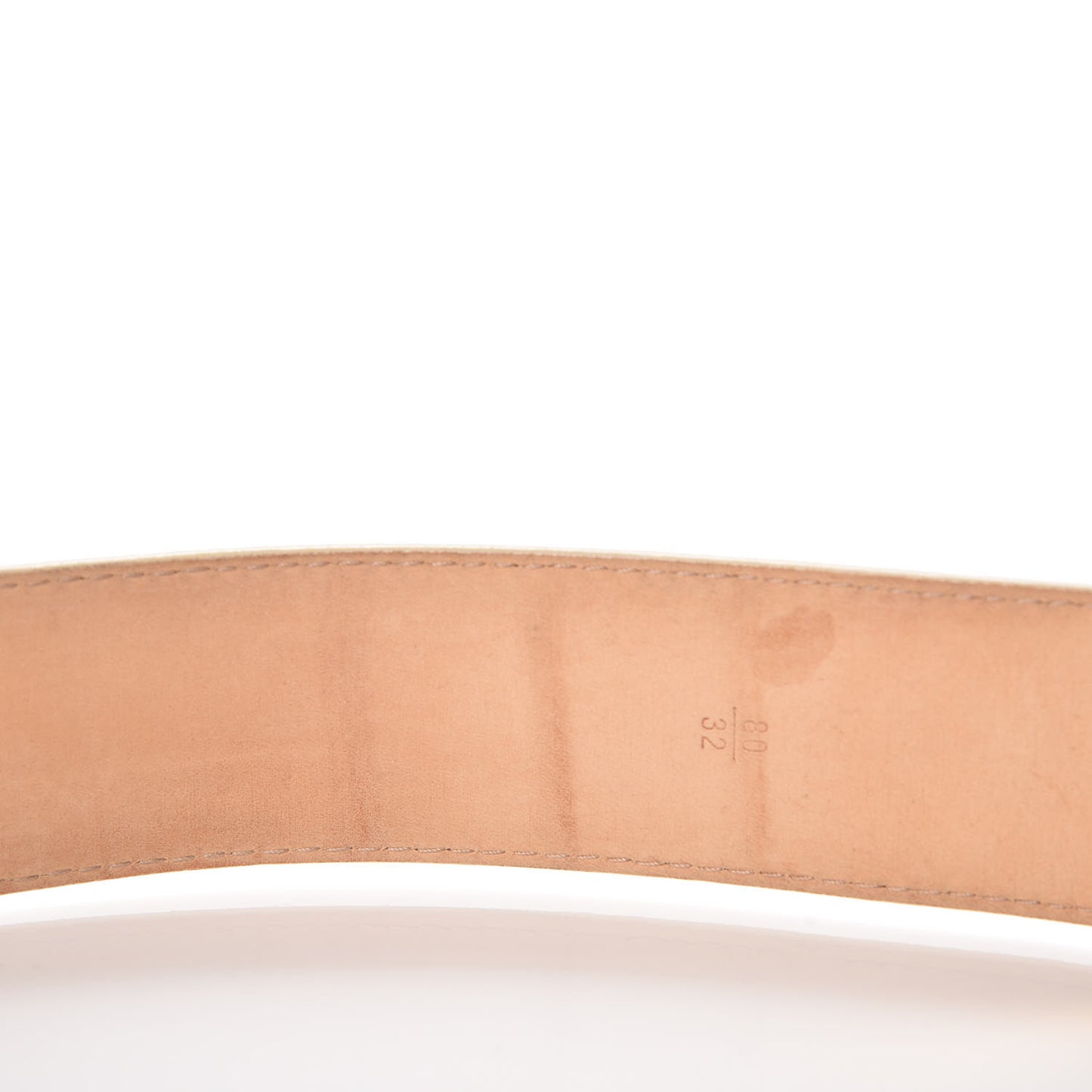Damier Azur LV Initiales Belt 80 32