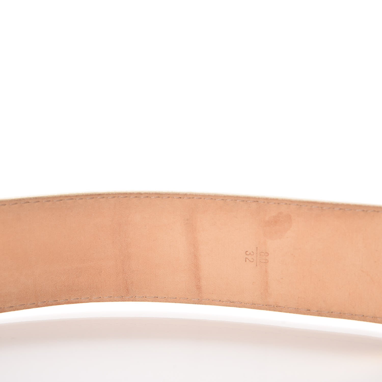 Louis Vuitton Damier Azur LV Initiales Belt 80 32 4 of 7