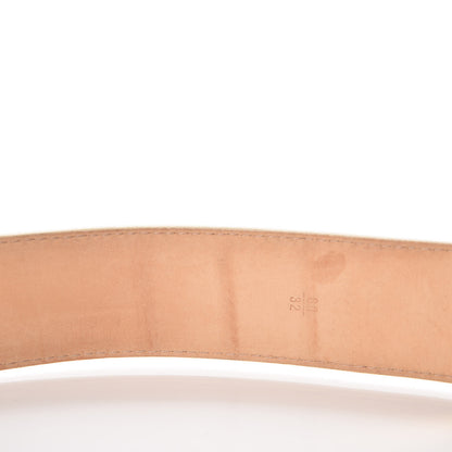 Louis Vuitton Damier Azur LV Initiales Belt 80 32 4 of 7