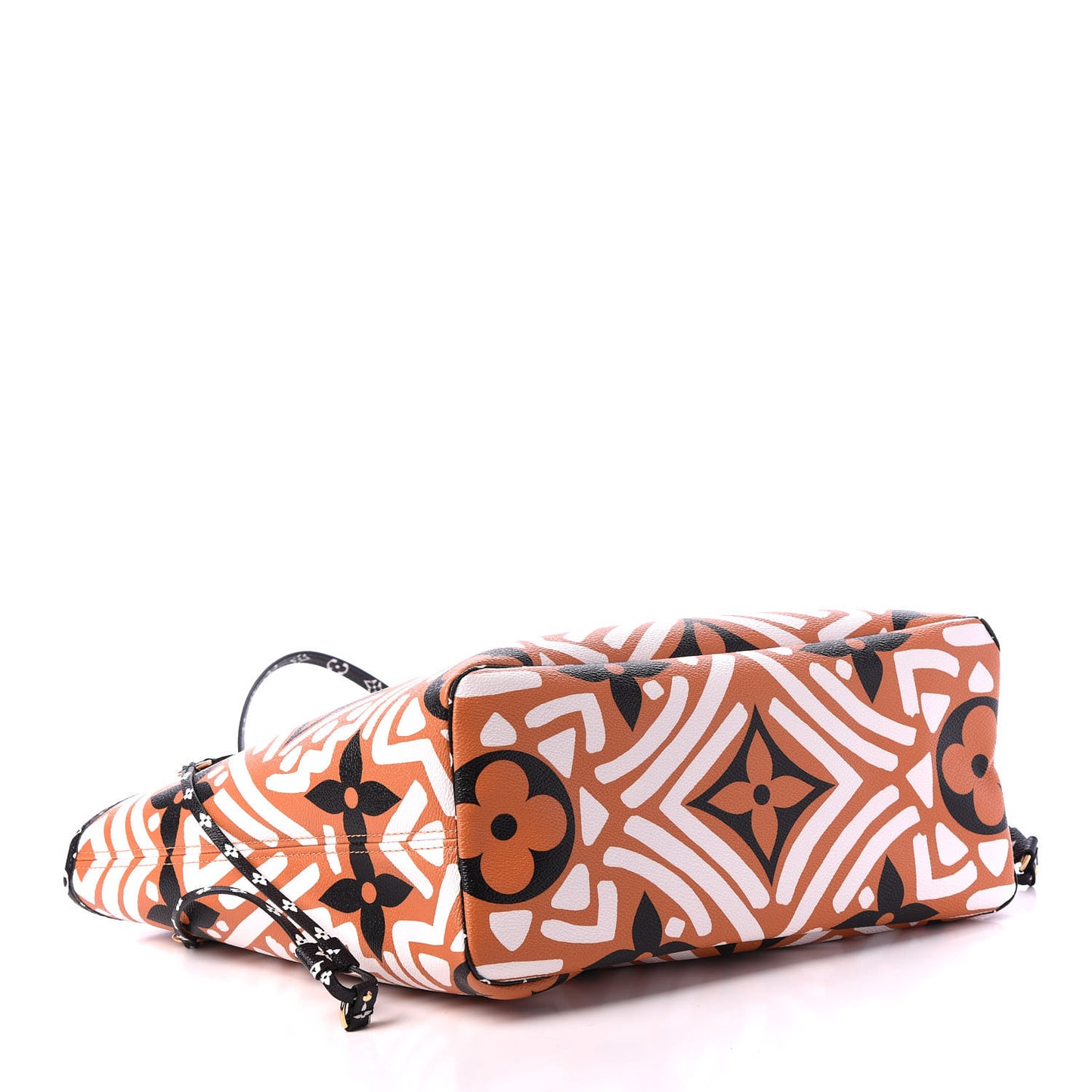 Monogram Giant Crafty Neverfull MM Creme Caramel
