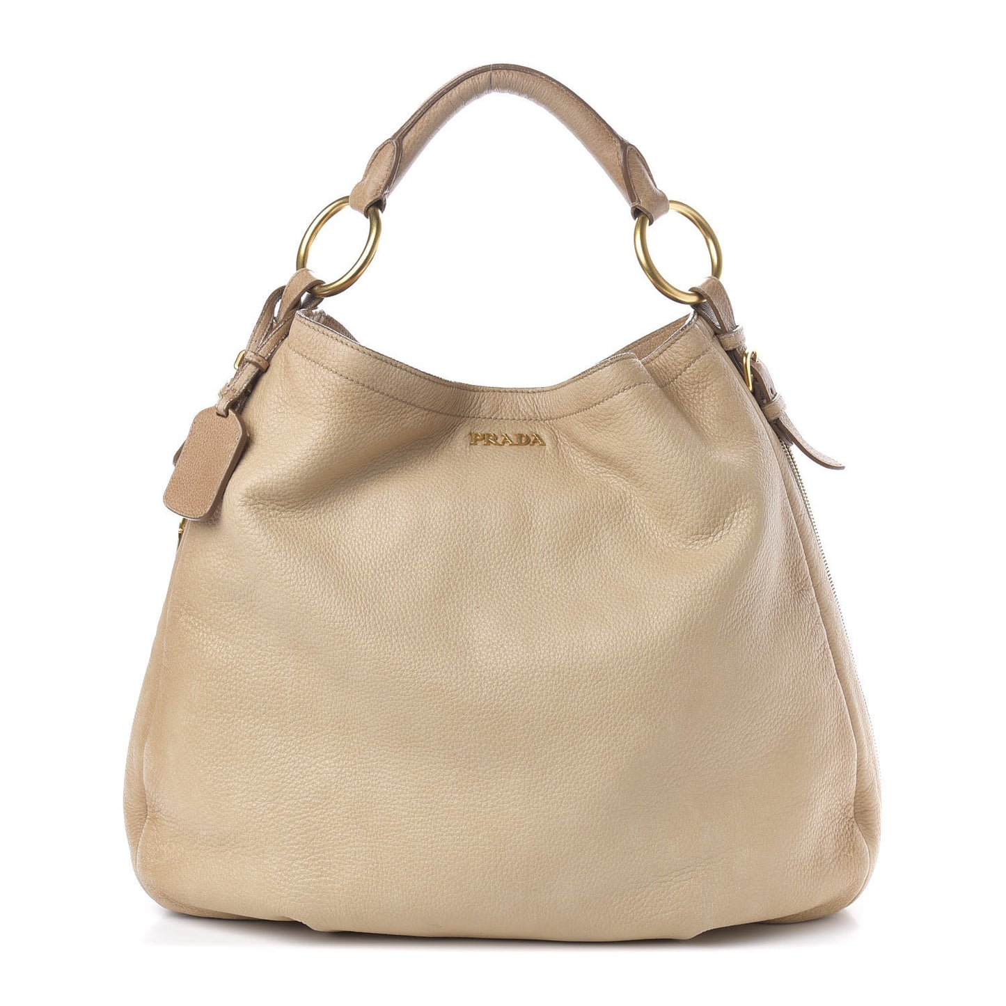 Vitello Daino Hobo Sabbia