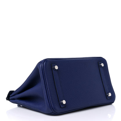 Hermes Togo Birkin 25 Bleu Encre 4 of 10