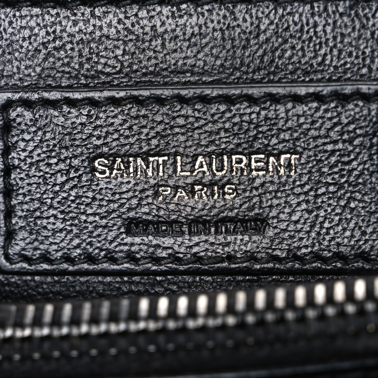 Saint Laurent Calfskin Y Quilted Monogram Monochrome Small Loulou Chain Satchel Black 6 of 11